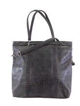 TASCHE SCHWARZ Bella Belly Schwarz Schulter Beuteltsche Damenhandtasche Kroko XXL