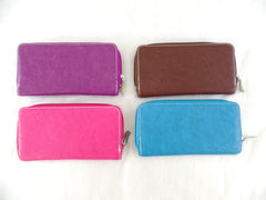 Geldbörse Portmonaie My Wallet Farbvarianten wählbar umlaufender Reißverschluß