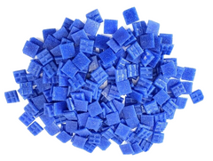 Mosaiksteine 650 g Midnight Blue Blau 20 x 20 mm 220 Steine Basteln Mosaik Glas