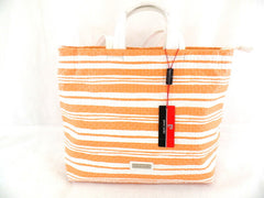 Pierre Cardin - By12_14474 _Arancio Damentasche Weiß Orange Shopper Dame