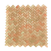 Mosaik Matte Lachs Rose Waterdrops Steine glatt Bubble 30 x 29,5 cm Basteln DIY