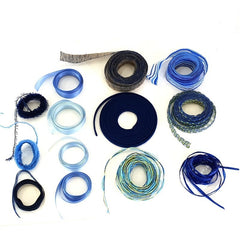 Geschenkband Schleifenband Deko Band Schleifen Bänder 13 x 5 Meter Blautöne DIY