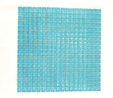 Ressalossa Glasmosaik Fliesen Wasserfallblau glänzend Matte 324 Steine