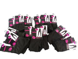 LEGGINGS 3 PAAR Damenleggins Highlight Company Baumwolle Varianten Schwarz