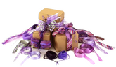 Geschenkband Schleifenband Deko Band Schleifen Bänder 12 x 5 Meter Lilatöne DIY