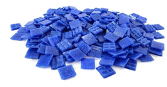 Mosaiksteine 650 g Midnight Blue Blau 20 x 20 mm 220 Steine Basteln Mosaik Glas