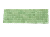 BORDÜRE GLASMOSAIK Mix hellgrün matt Borde 1 Streifen unregelmäßig Glas DIY Basteln