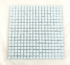 Glasmosaik Fliesen hell Türkis glänzend Matte 324 Steine