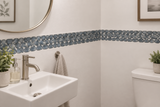 CASA - POADOR BORDÜRE Glasmosaik Polygonal Soft Glas Grau Novara Quadrat glatt Mosaik
