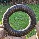 STROHKRANZ Ø 100 cm Strohring Strohrömer Rohling mit Vlies Adventskranz Deko