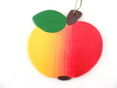 Äpfel Keramik Ton 12 Stück 10 cm Aufhängung Dekoration