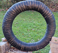 Casa - Poador Strohkranz Ø 120 cm Strohringe Strohkranz Strohrömer Rohling Vlies