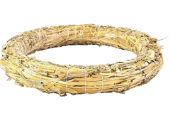 Casa-Poador STROHKRÄNZE- Ø25 Strohring 1 Stück Strohrömer Rohling Kranz Ring