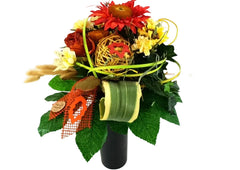 CASA - POADOR STRAUSS Sonnenblumen Nelken Rose Kunstblumen Geschenk