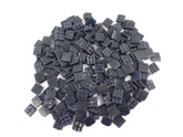 Mosaiksteine 650 g dunkelgrau 20 x 20 x 4 mm 220 Steine Glas Basteln Mosaik DIY