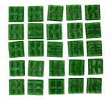 CASA - POADOR MOSAIKSTEINE Glasmosaik Myrte Grün 650 g Basteln Mosaik DIY Box