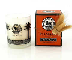 Geschenk Palmaria Mallorca Duftkerze 130 g Glas Flor de Naranjo Orange