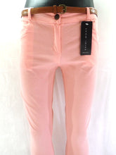 Hose Stoffhose Größe M Lachs Coralle Shini Mode mit Gürtel