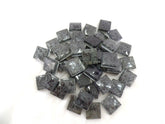 Mosaiksteine Waterdrops Schwarz 650 g 25 x 25 x 10 mm 47 Steine Basteln