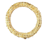 Casa-Poador STROHKRÄNZE- Ø25 Strohring 1 Stück Strohrömer Rohling Kranz Ring