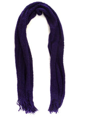 Schal Tuch Lila Länge 160 cm 100 % Acrylic Highlight Company