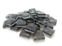 Mosaiksteine Waterdrops Schwarz 650 g 25 x 25 x 10 mm 47 Steine Basteln