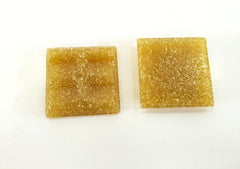 Glasmosaiksteine Russet Braun 20 x 20 mm 220 Steine 650 g Basteln Mosaik Glas