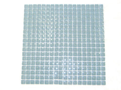 Glasmosaik Fliesen Grau glänzend Matte 30 x 30 cm 324 Steinchen