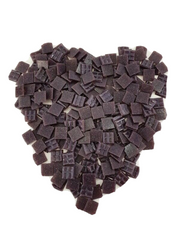 Glasmosaiksteine Seal Lila 20 x 20 x 4 mm 220 Steine 650 g Basteln Mosaik Glas