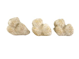 ENGEL ENGELFIGUR 3 STÜCK patiniert goldfarben 9,5 cm x 7 x 7 cm Weihnachten Dekoration