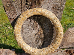 Casa-Poador STROHKRÄNZE- Ø25 Strohring 1 Stück Strohrömer Rohling Kranz Ring