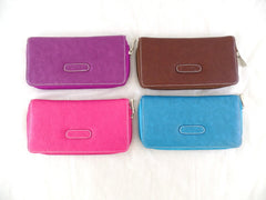 Geldbörse Portmonaie My Wallet Farbvarianten wählbar umlaufender Reißverschluß