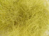 SISAL FEENHAAR gelbgrün lime 100 g gefärbt Trockenmaterial Floristik Dekoration