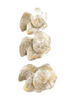 ENGELFIGUR ENGEL 3 STÜCK patiniert goldfarben 7,5 cm x 6 x 5,5 cm Weihnachten Deko klein
