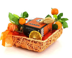 Geschenk Palmaria Mallorca Duftkerze 130 g Glas Flor de Naranjo Orange