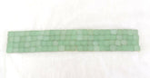 BORDÜRE Glasmosaik hellgrün matt milchig Borde 1 Streifen unregelmäßig