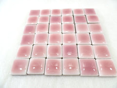 Mosaiksteine 2 kg Rosa medium Feinsteinzeug Akelei 255 Steine Basteln Mosaik