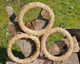 Casa-Poador STROHKRÄNZE- Ø25 Strohringe 3 Stück Strohrömer Rohling Kranz Advent