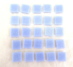 Glasmosaiksteine 650 g Kristallblau 20 x 20 x 4 mm 220 Steine Basteln Mosaik