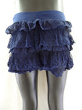 Shorts Pants Rock dunkelblau M / L Minirock Hose Kurzhose