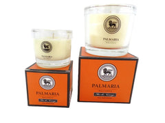 Palmaria Mallorca Duftkerzen Flor de Naranjo Set 1x 130 g ca. 9 x 7,5 cm + 1 x 55g ca. 6 x6,5cm