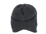 MÜTZE BEANIE SCHIRMMÜTZE Strick Schwarz 100% Polyacryl Highlight Company