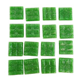CASA - POADOR MOSAIKSTEINE KLEEBLATT grün Glasmosaik 650 g Basteln Mosaik Box
