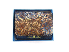 Geldbörse Renato Balestra Orginal Türkis Blau in Geschenkkarton