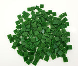 Glasmosaiksteine 650 g Myrte Grün 20 x 20 x 4 mm Basteln Mosaik Fliesen
