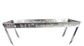 TABLETT BEISTELLTISCH Serviertisch Tisch verzinkter Stahl Sofatisch Outdoor Deko