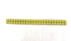Casa-Poador Mosaiksteine Bordüre Lime Gelb / Grün Borde 30 cm Lang 48 Steine