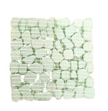 CASA - POADOR BORDÜRE Glasmosaik Polygonal Soft Glas transparent grün 1 Quadrat glatt Mosaik