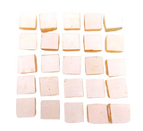 CASA - POADOR MOSAIKSTEINE 650 g Waterdrops Orange glatt Basteln DIY Tüte