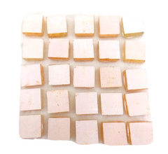 Mosaiksteine Waterdrops Orange 650 g 25 x 25 mm 49 Steine glatt Basteln DIY